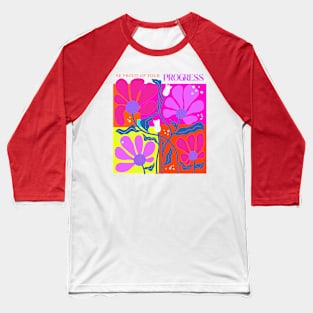 Flowers Baseball T-Shirt